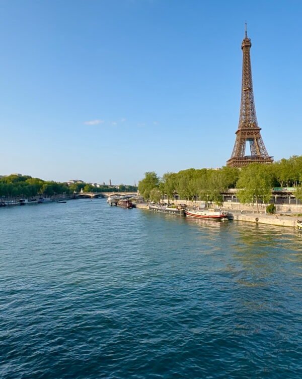 Eiffel Tower View Padlock